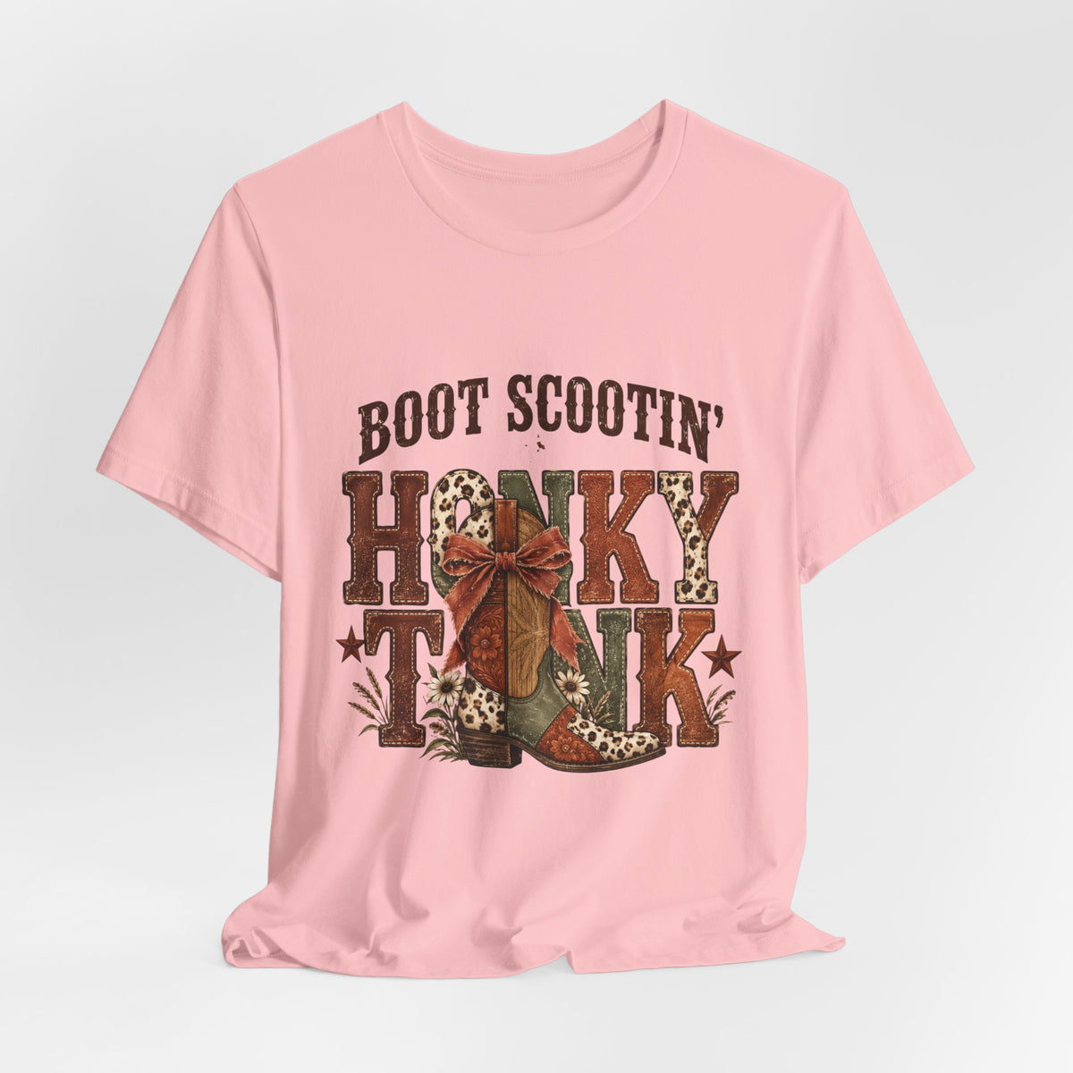 Boot Scootin' Cowboy Boot Tee | Country Western, Barn Dance Shirt