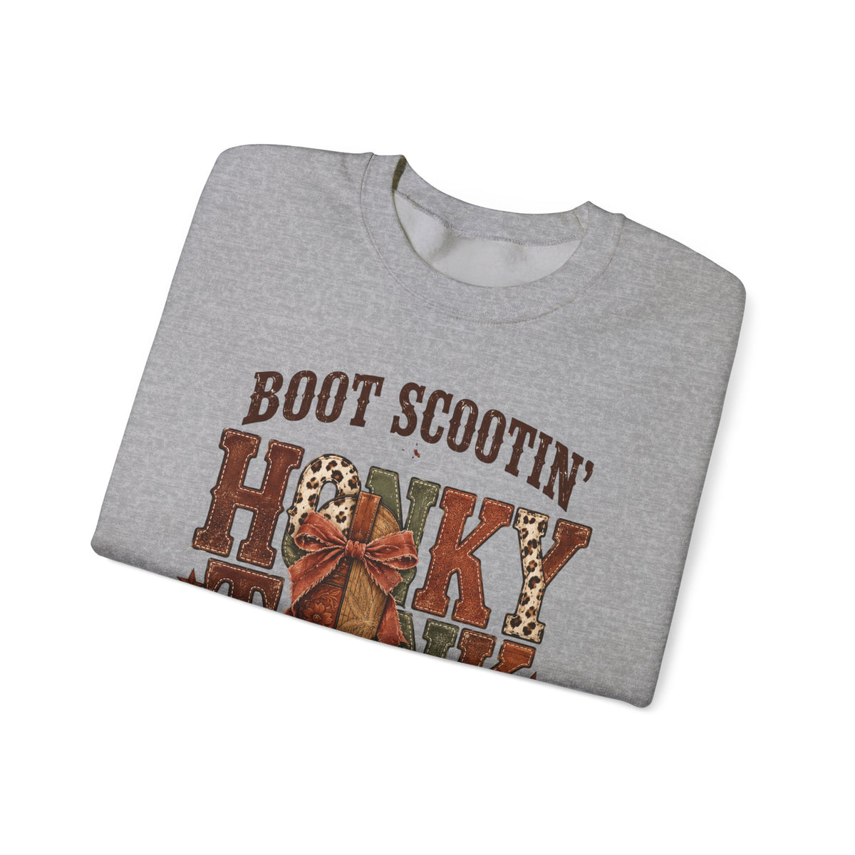 Boot Scootin' Cowboy Boot Sweatshirt | Country Western Graphic