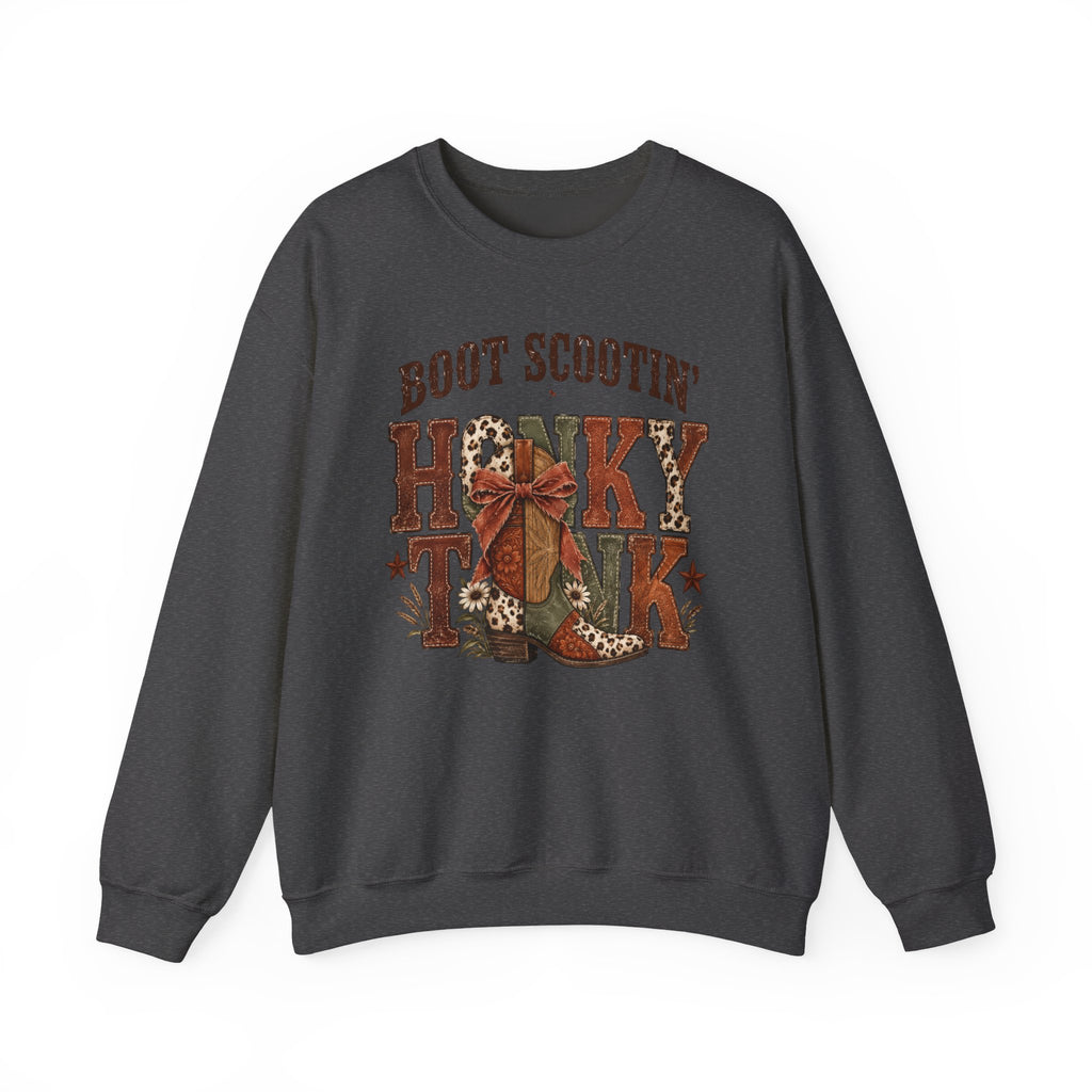 Boot Scootin' Cowboy Boot Sweatshirt | Country Western Graphic