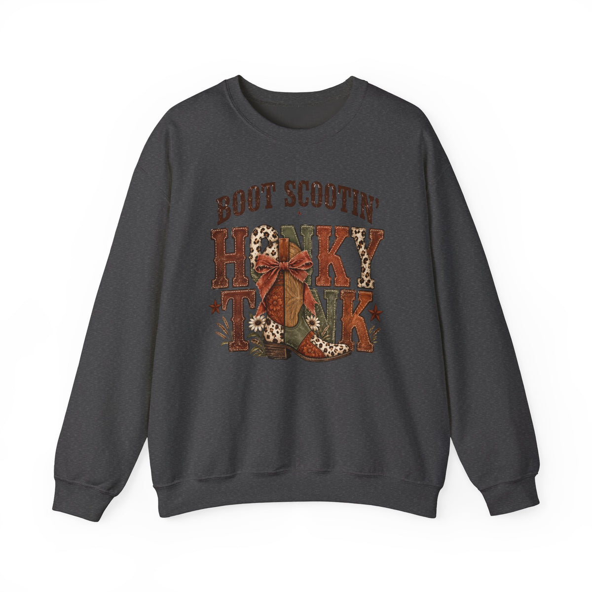 Boot Scootin' Cowboy Boot Sweatshirt | Country Western Graphic