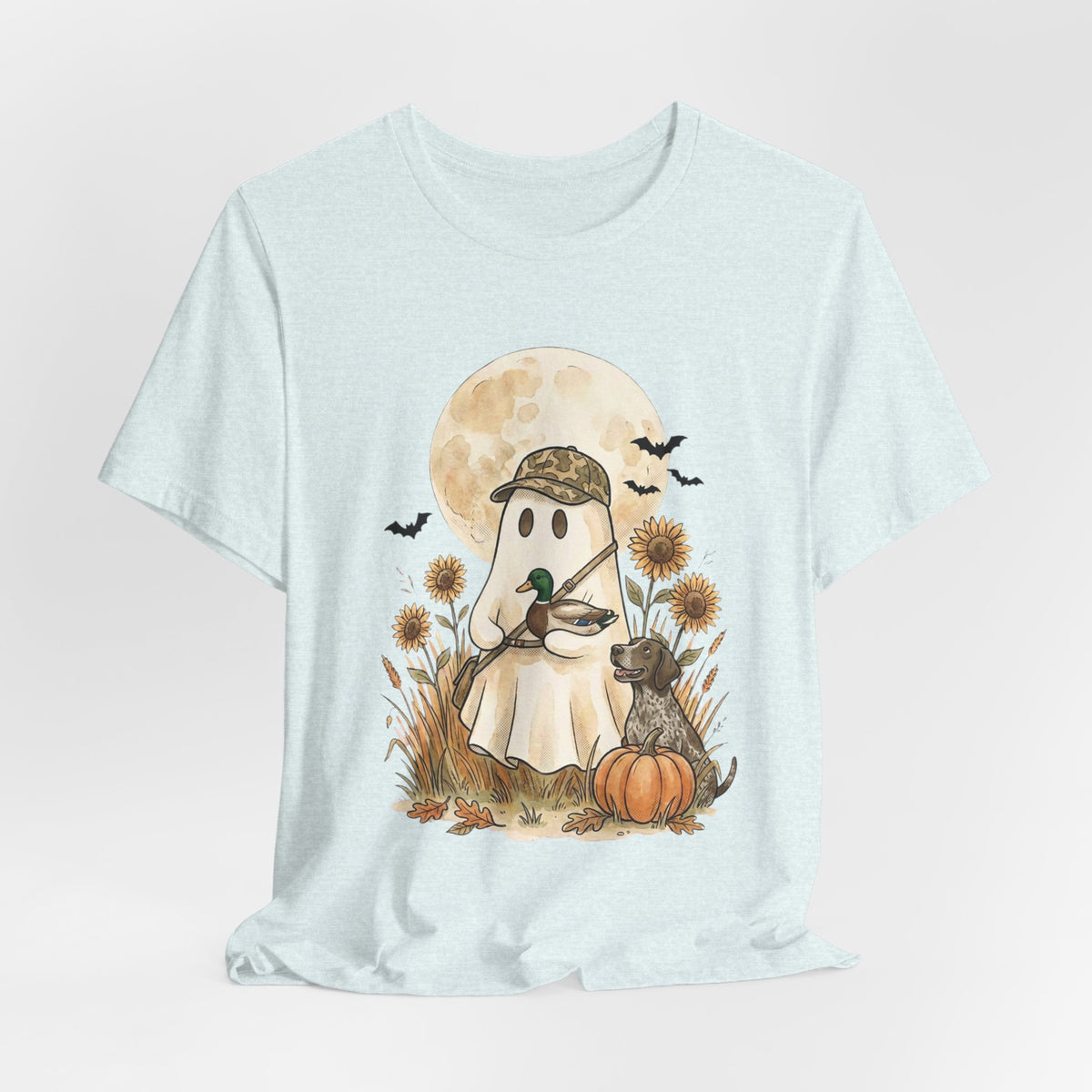 Ghost Hunting Tee | Spooky Hunting, Harvest Moon Halloween Shirt