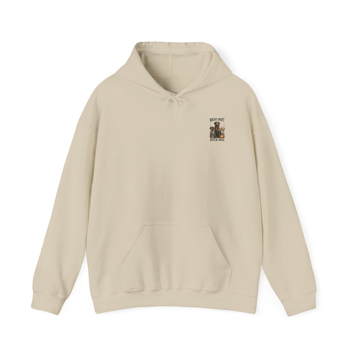 Night Shift Duck Dog Hoodie | Spooky Hunting, Hunting Dogs