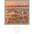 Ceramic Trinket Tray — Sunset Wetlands Ducks Jewelry Dish