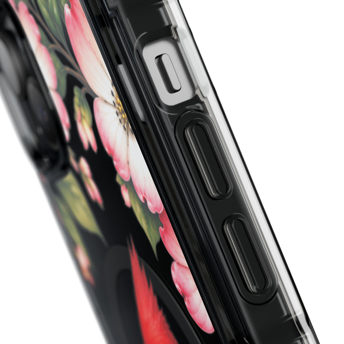 Clear Magnetic Phone Case — Cardinal Scene