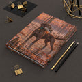 Labrador Journal — Autumn Swamp Sunset Hardcover Notebook