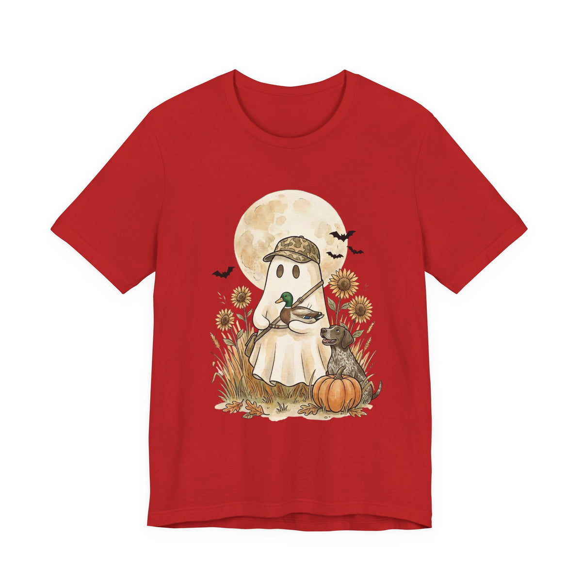 Ghost Hunting Tee | Spooky Hunting, Harvest Moon Halloween Shirt