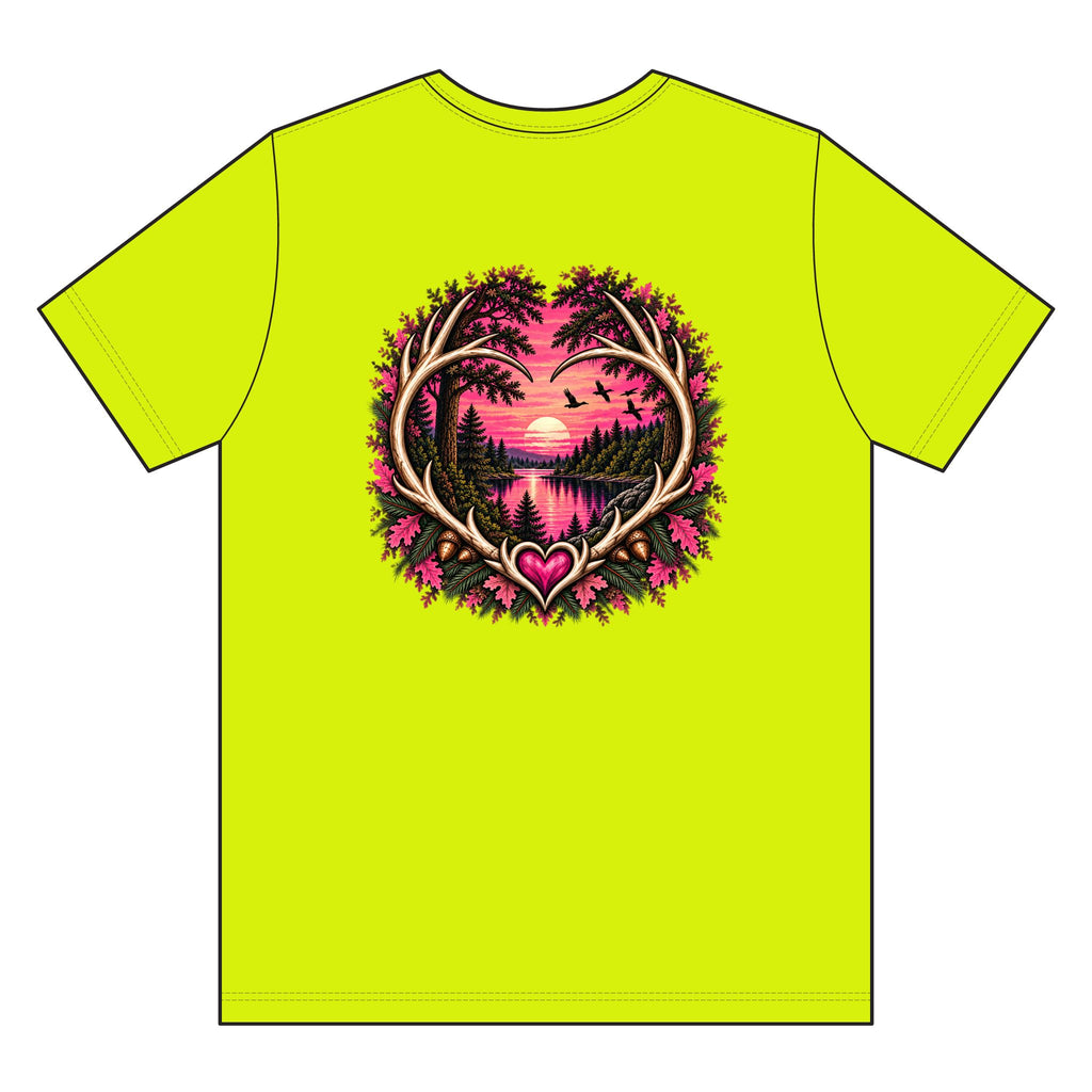 Deer Hunting Pink Shirt, Deer Hunting T-Shirt, Deer Hunter Gift, Deer Season Shirt, Hunting Camp Shirt, Pink Safety Shirt