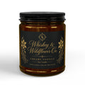 Creamy Vanilla Soy Candles with Black Lid, (9oz)