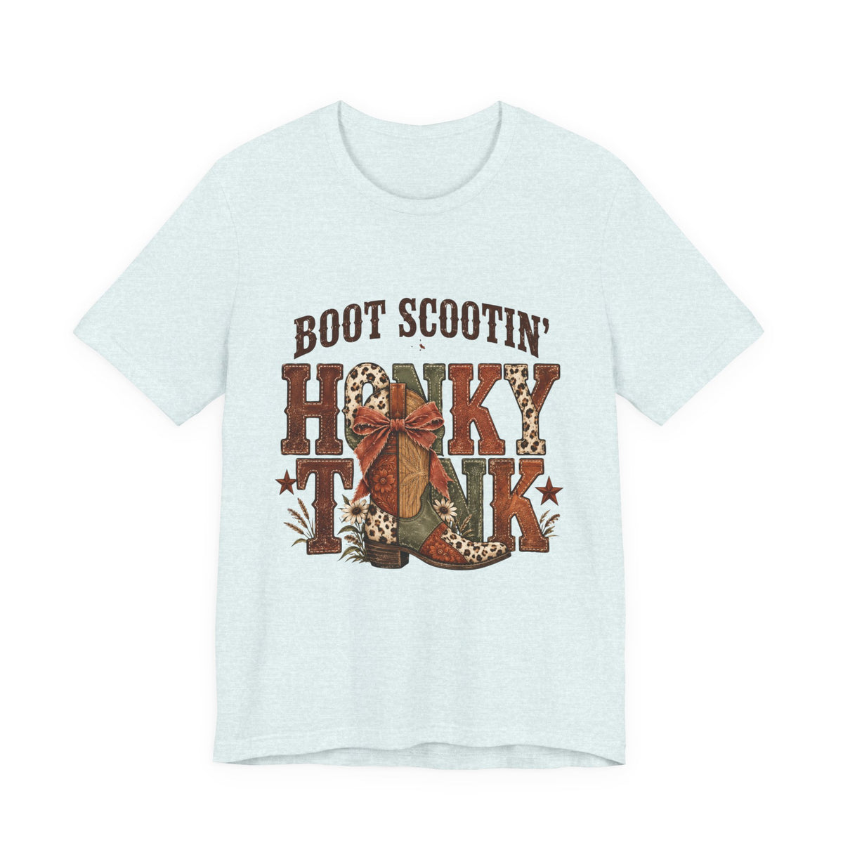 Boot Scootin' Cowboy Boot Tee | Country Western, Barn Dance Shirt