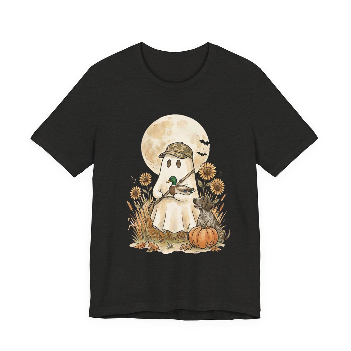 Ghost Hunting Tee | Spooky Hunting, Harvest Moon Halloween Shirt