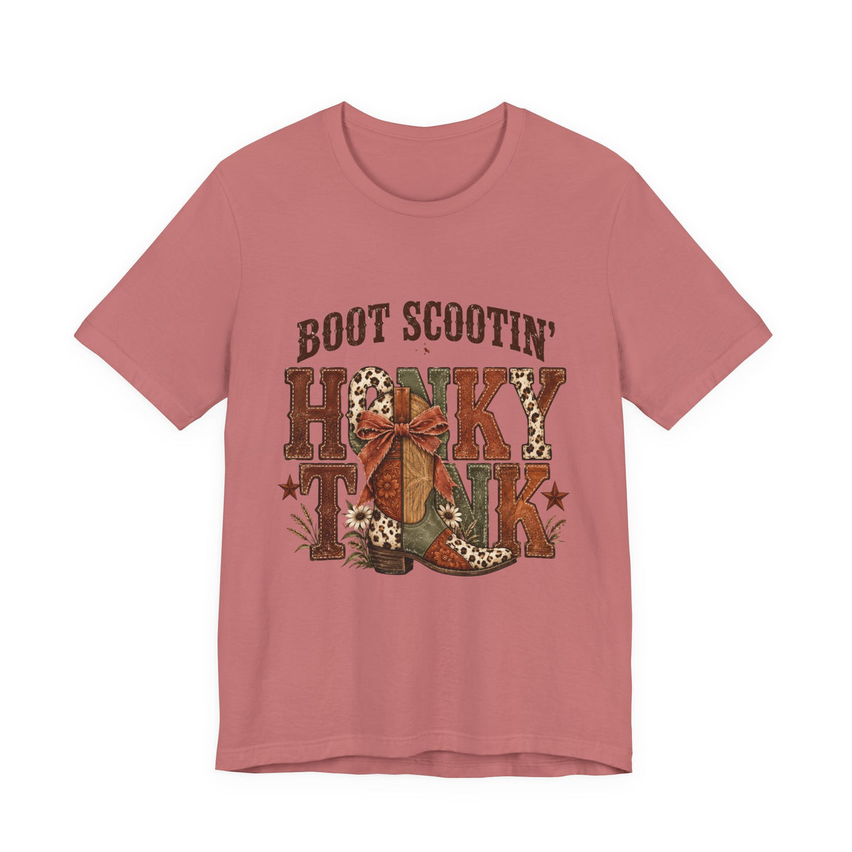 Boot Scootin' Cowboy Boot Tee | Country Western, Barn Dance Shirt