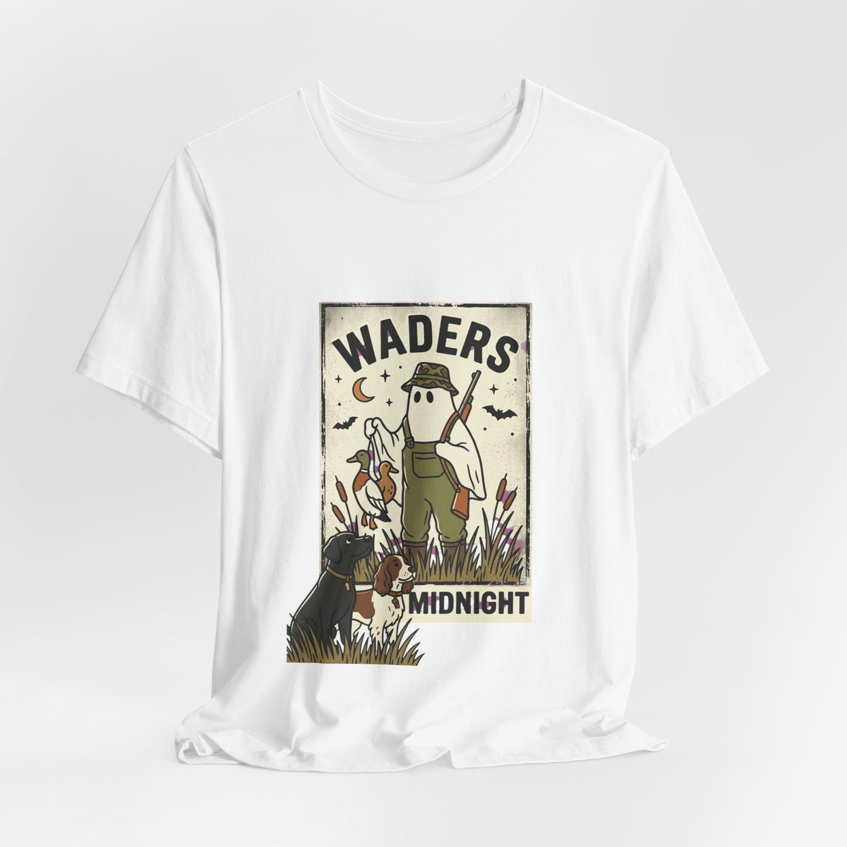Waders Midnight Duck Hunt Tee | Spooky Hunting, Outdoors