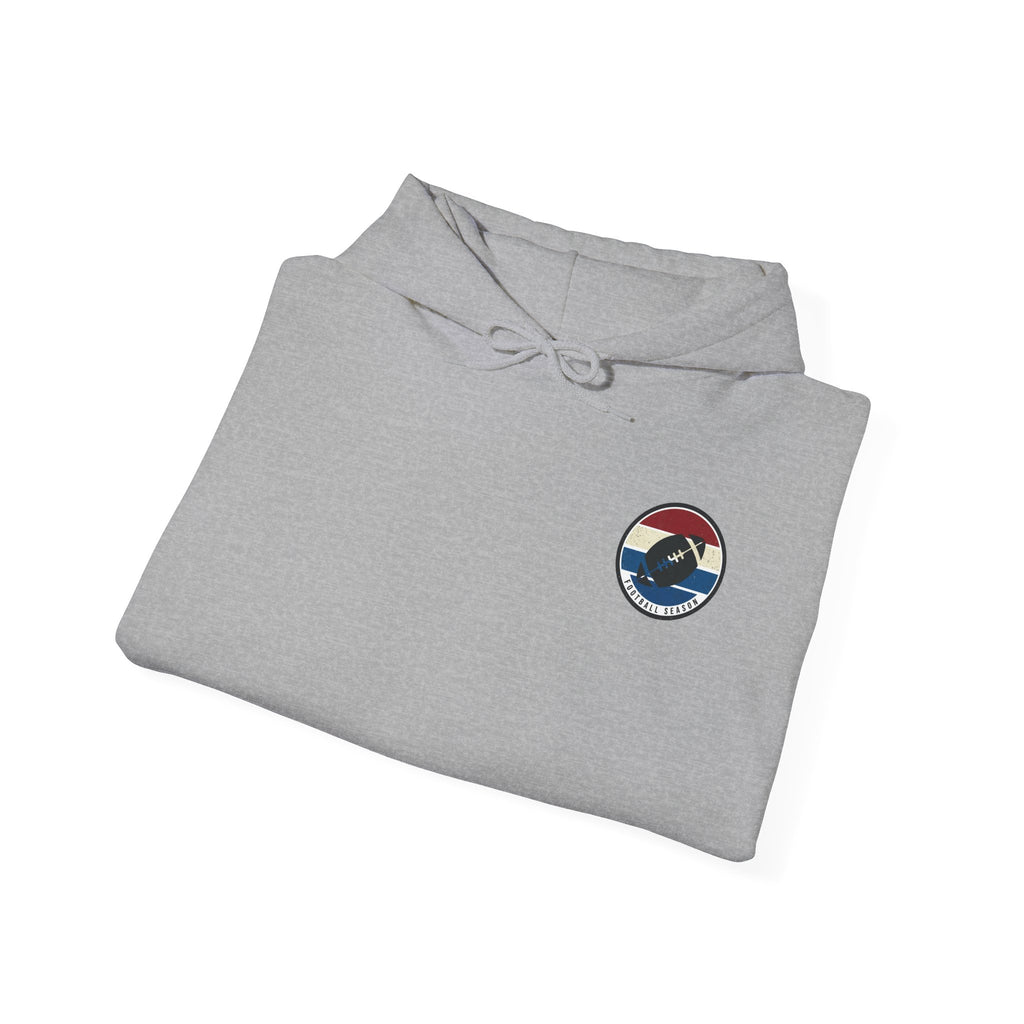 Vintage Football Badge Hoodie | Football Season, Tailgate Crewneck