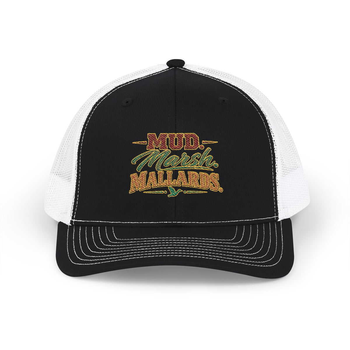 Mud Marsh Mallards Trucker Cap – Off‑Road Retro Snapback