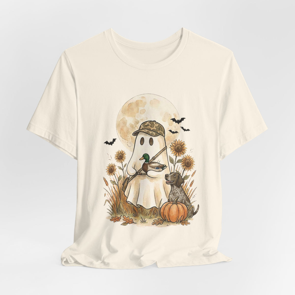 Ghost Hunting Tee | Spooky Hunting, Harvest Moon Halloween Shirt