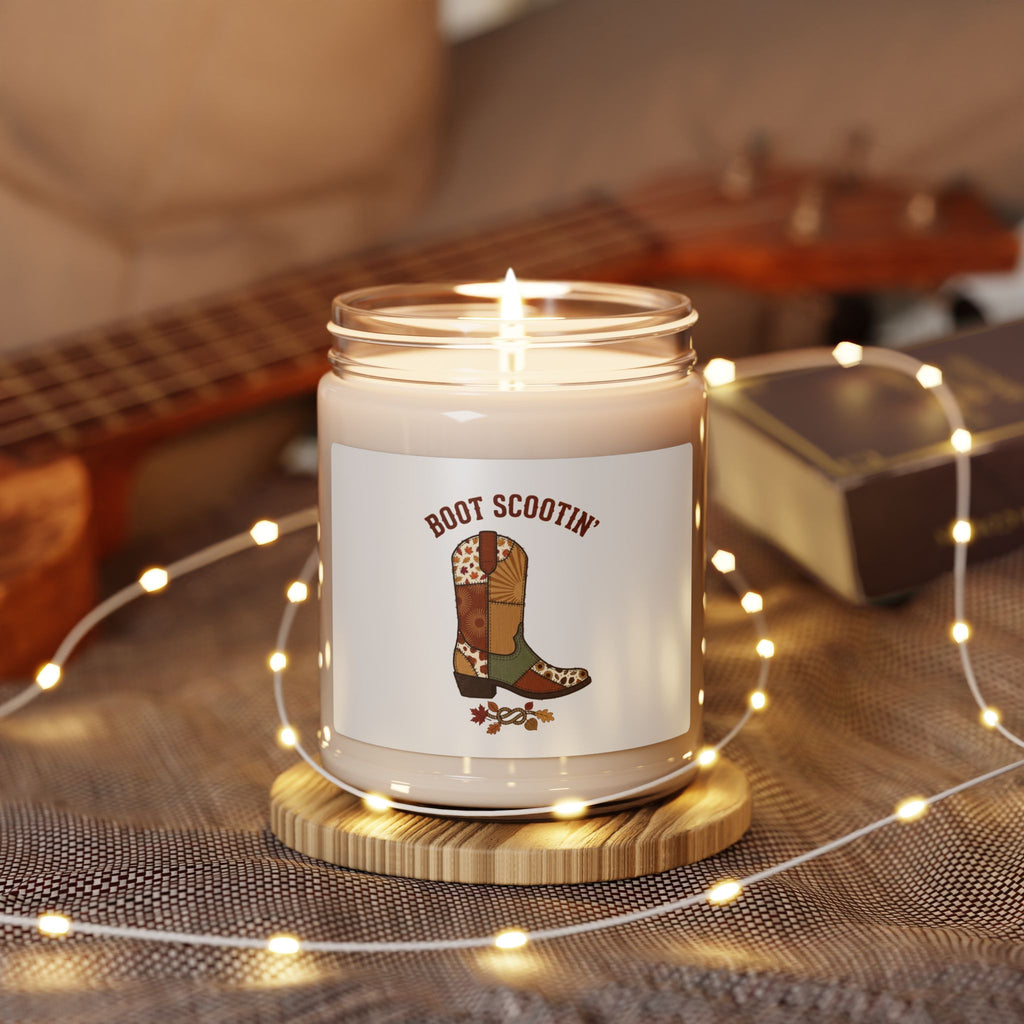 Boot Scootin' Cowboy Boot Candle | Country Soy Scented Jar