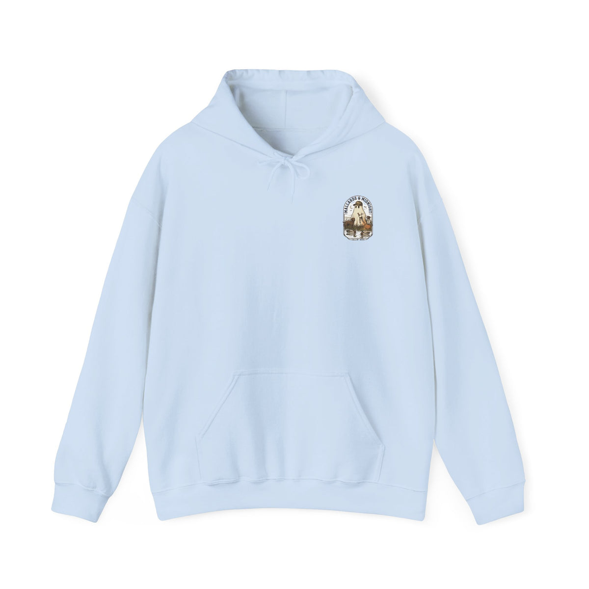 Ghost Retriever Illustration Hoodie | Spooky Hunting, Vintage Campfire