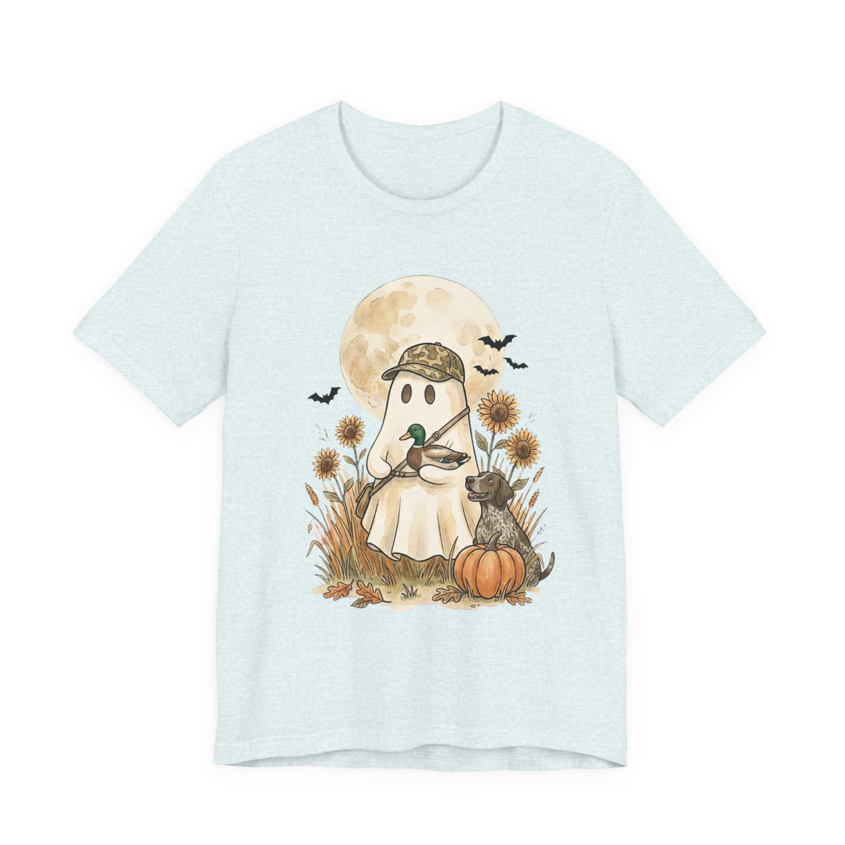 Ghost Hunting Tee | Spooky Hunting, Harvest Moon Halloween Shirt