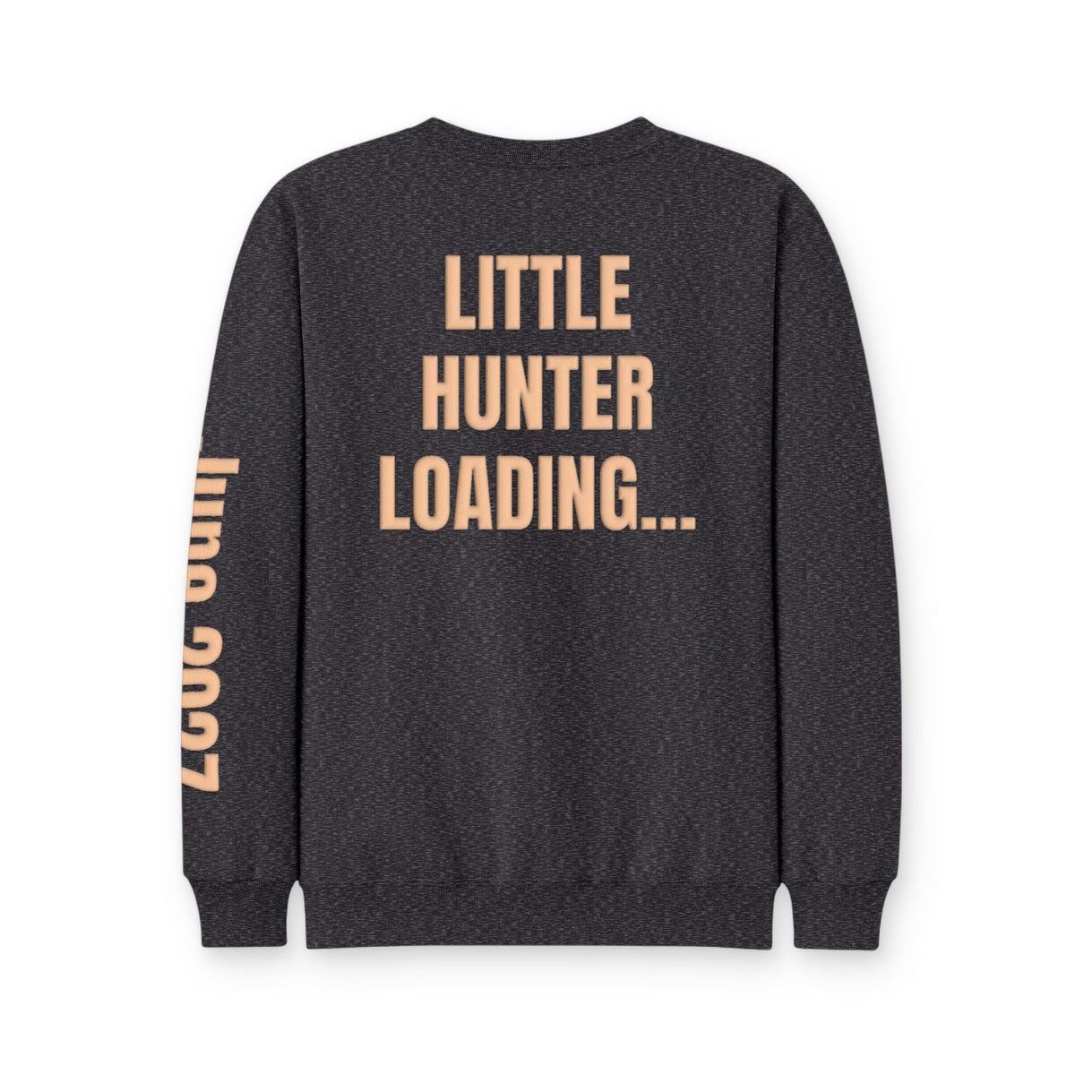 Personalized Mom to Be Sweatshirt, Custom Due Date Pregnancy Announcement, Hunter Sweatshirt, Blue Puff Expecting Mom Gift