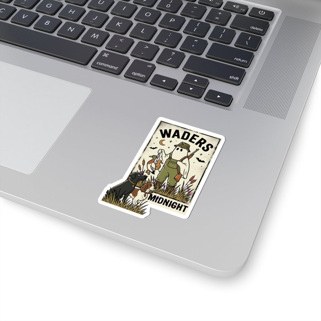 Ghost Hunter Waders Sticker | Spooky Hunting, Night Duck Hunting Vinyl