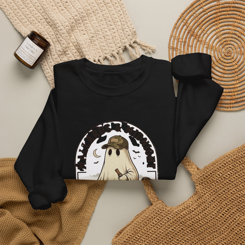 Mallards & Midnight ghost duck crewneck sweatshirt | spooky hunting, Halloween
