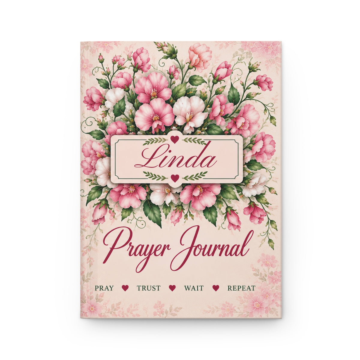 Personalized April Birth Flower Prayer Journal, Sweet Pea Christian Journal with Name, April Birthday Gift for Her, Bible Verse Journal