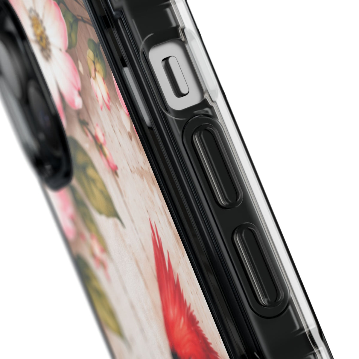 Clear Magnetic Phone Case Cardinal Scene