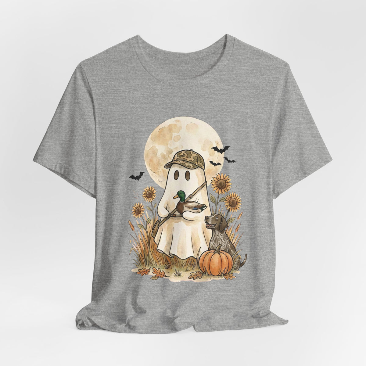 Ghost Hunting Tee | Spooky Hunting, Harvest Moon Halloween Shirt