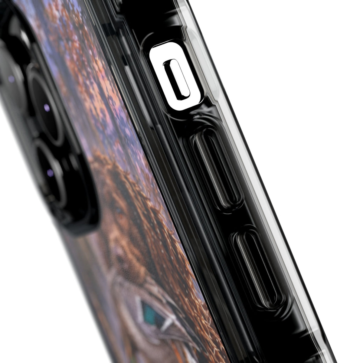 Clear Magnetic Phone Case — Boykin spaniel with Duck swamp
