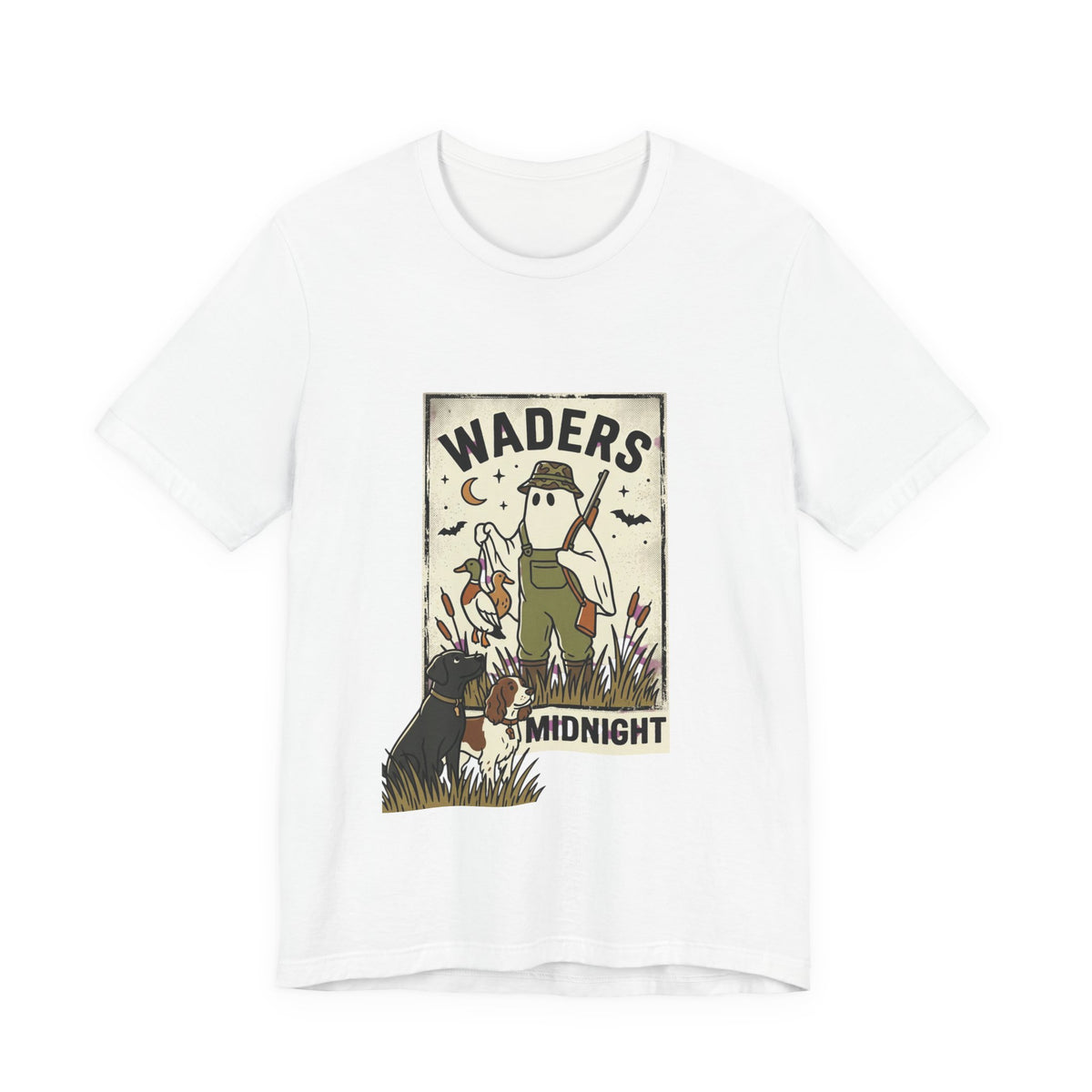 Waders Midnight Duck Hunt Tee | Spooky Hunting, Outdoors