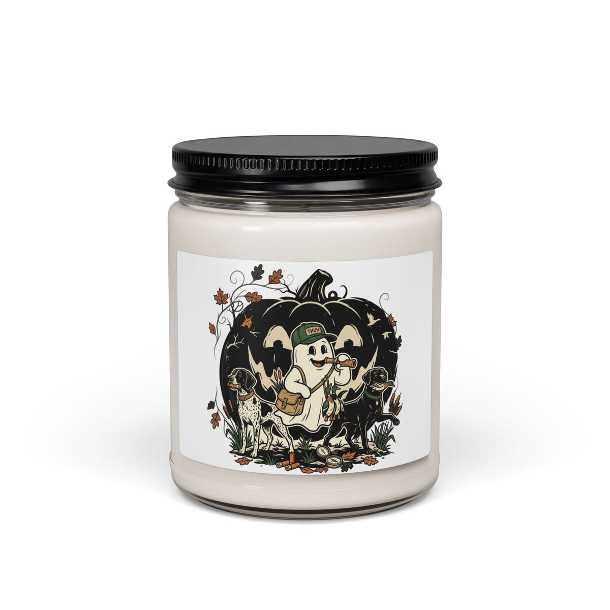 Mallards & Midnight ghost duck candle, Halloween spooky hunting Scented soy candle
