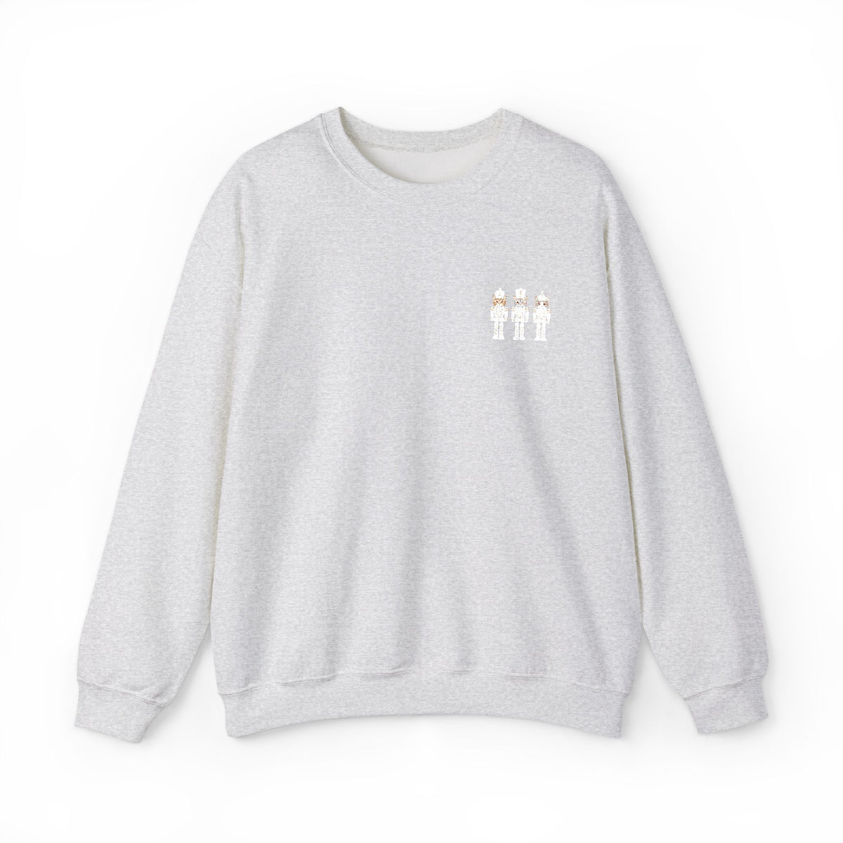 Nutcracker Cats Embroidered Sweatshirt | Christmas Cat Lover Gift