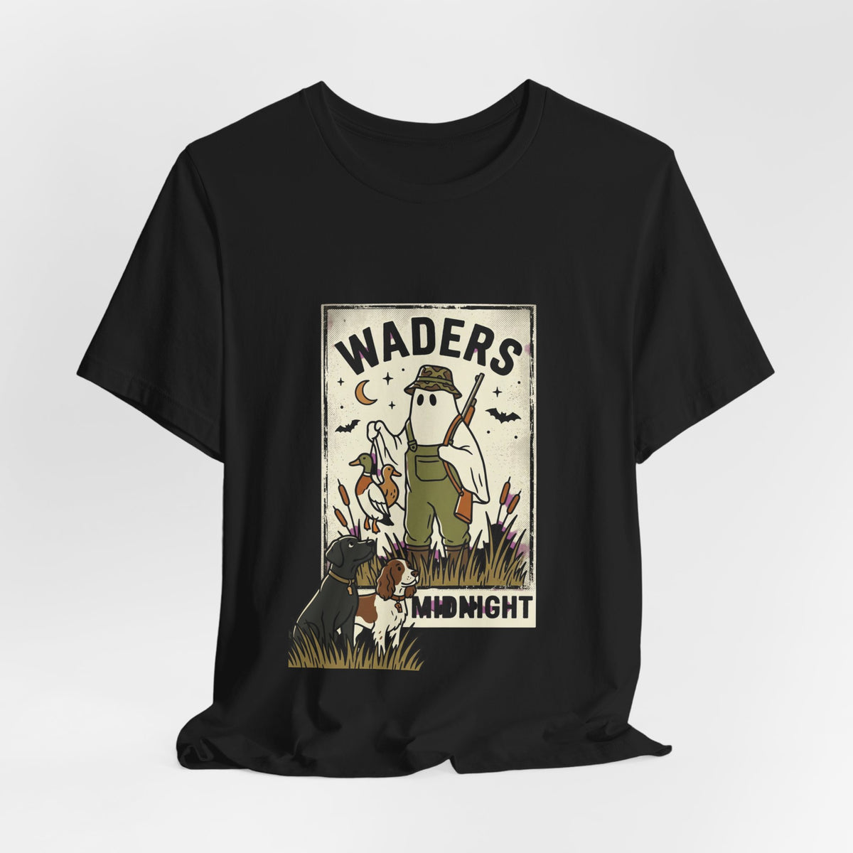 Waders Midnight Duck Hunt Tee | Spooky Hunting, Outdoors