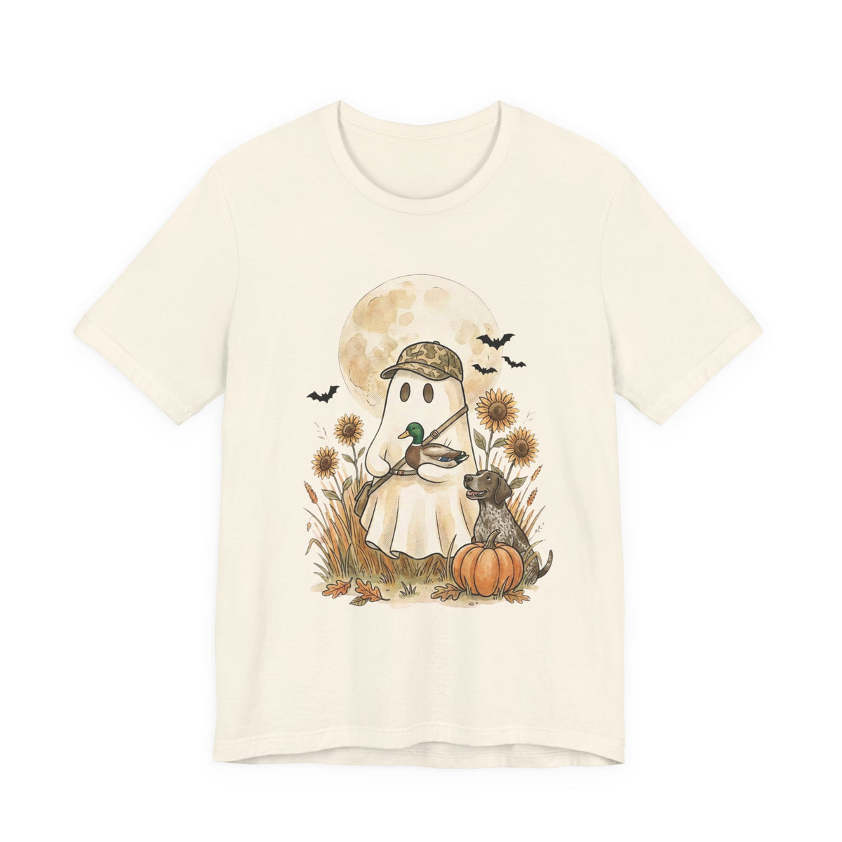 Ghost Hunting Tee | Spooky Hunting, Harvest Moon Halloween Shirt