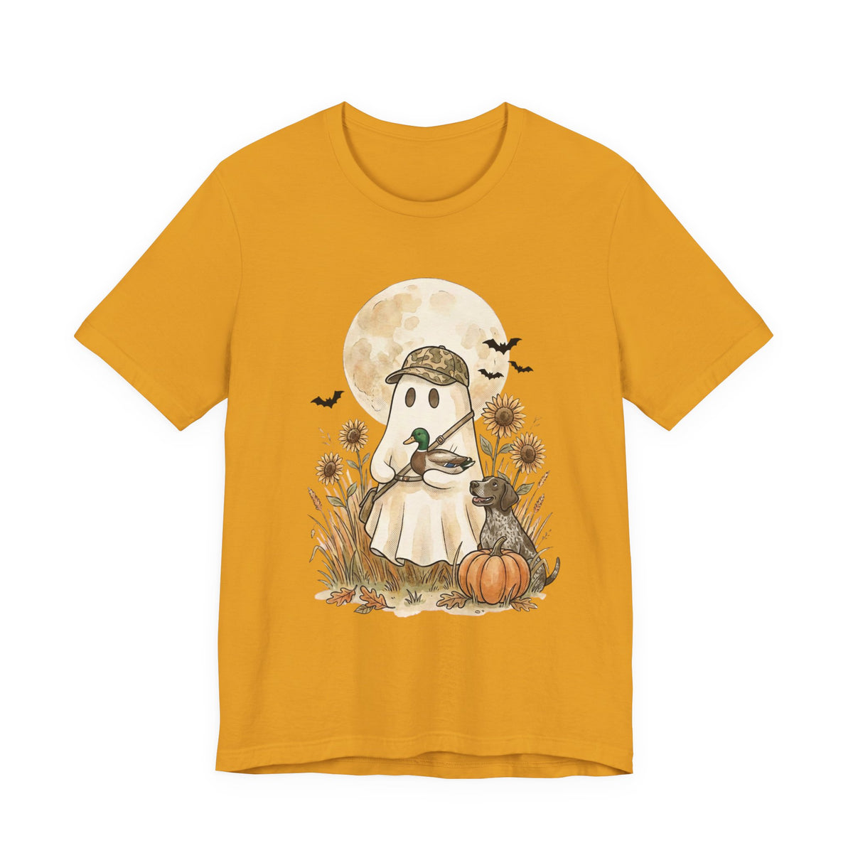 Ghost Hunting Tee | Spooky Hunting, Harvest Moon Halloween Shirt