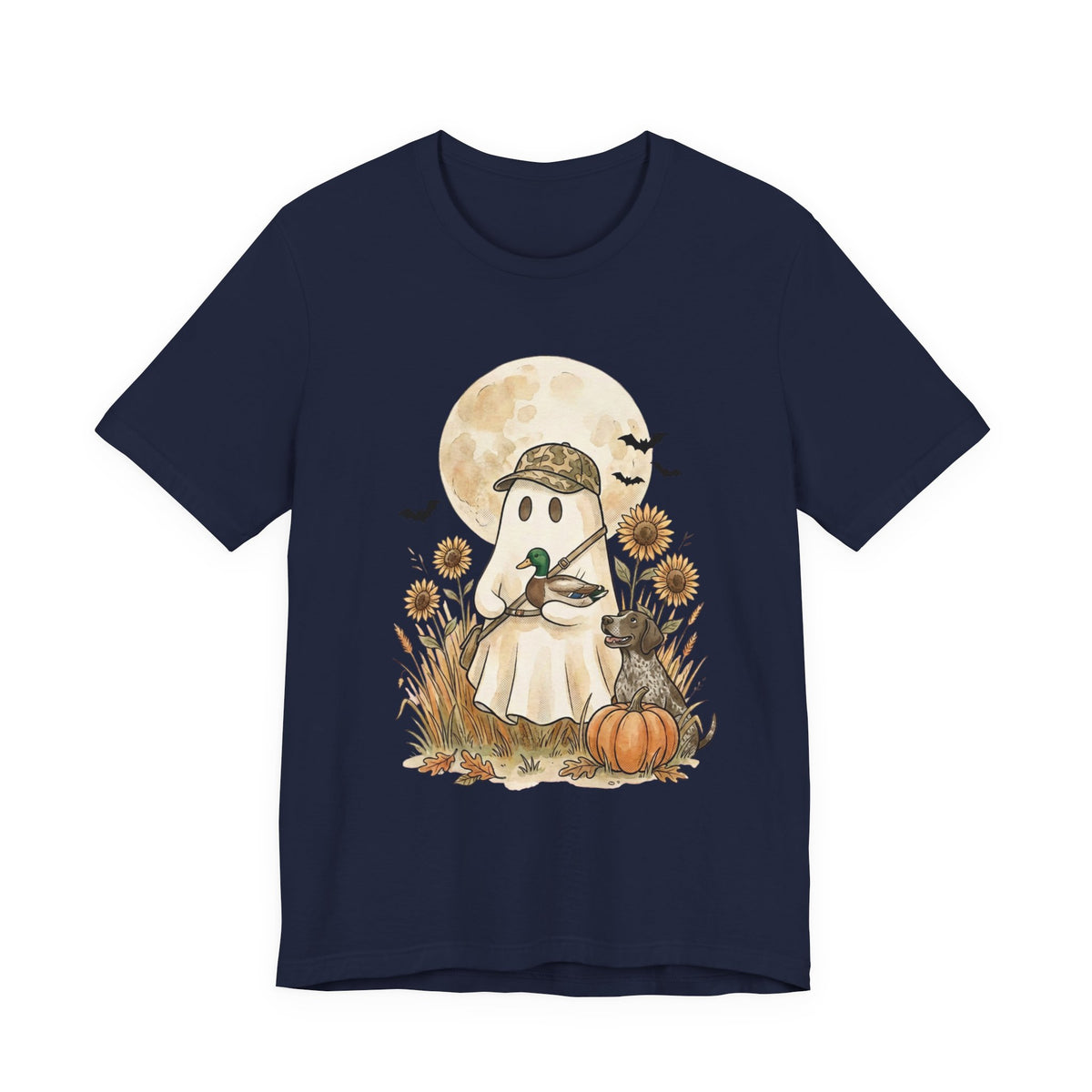 Ghost Hunting Tee | Spooky Hunting, Harvest Moon Halloween Shirt