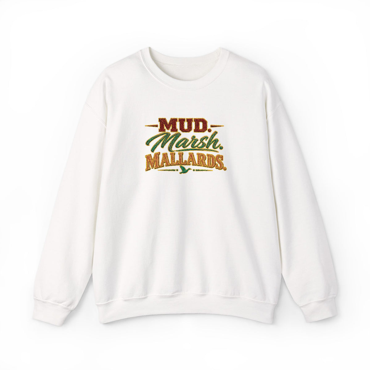 Mud Marsh Mallards Crewneck Sweatshirt