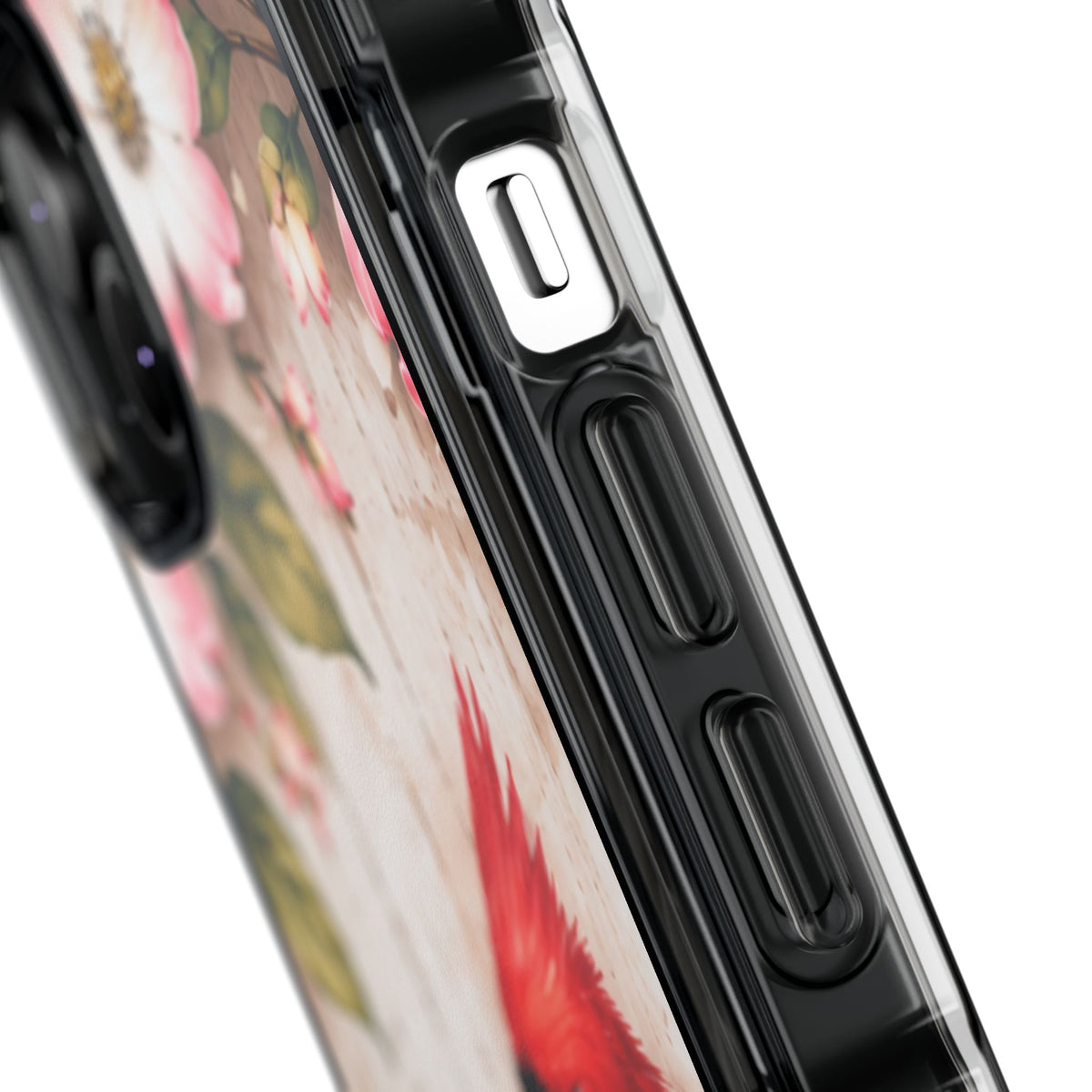 Clear Magnetic Phone Case Cardinal Scene