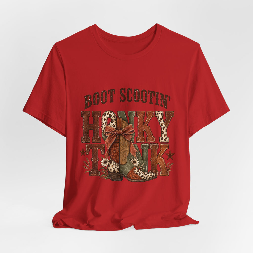 Boot Scootin' Cowboy Boot Tee | Country Western, Barn Dance Shirt
