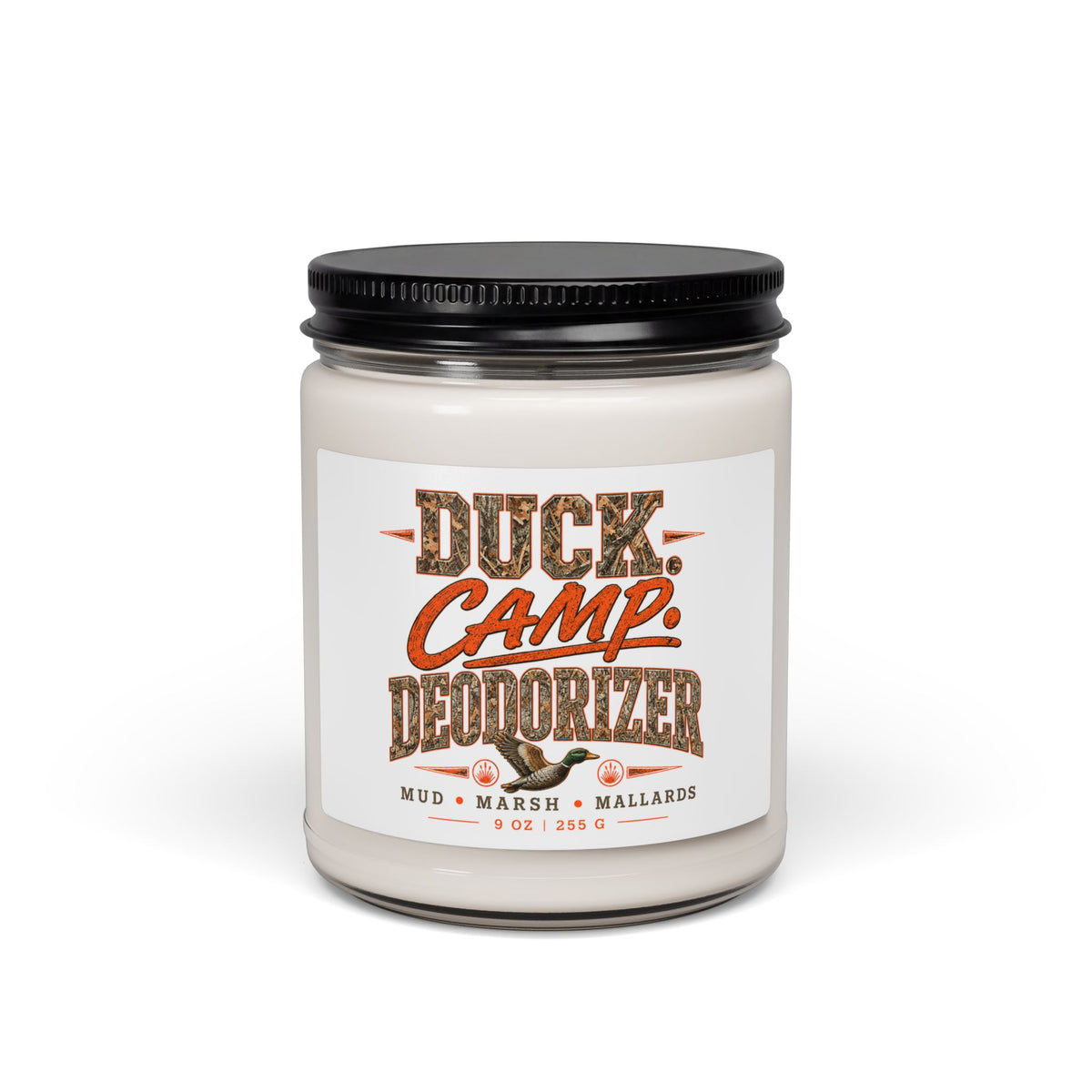 Duck Camp Deodorizer Scented Soy Candle — Mud Marsh Mallards 9oz
