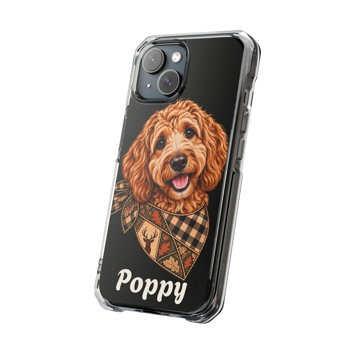 Clear Magnetic Phone Case — Doodle Personalized