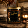 Cinnamon Chai Candle Amber Jar 9oz