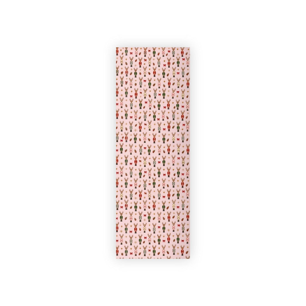 Wrapping Paper Roll Nutcracker Reindeer— Customizable 'Print It Your Way' Gift Wrap