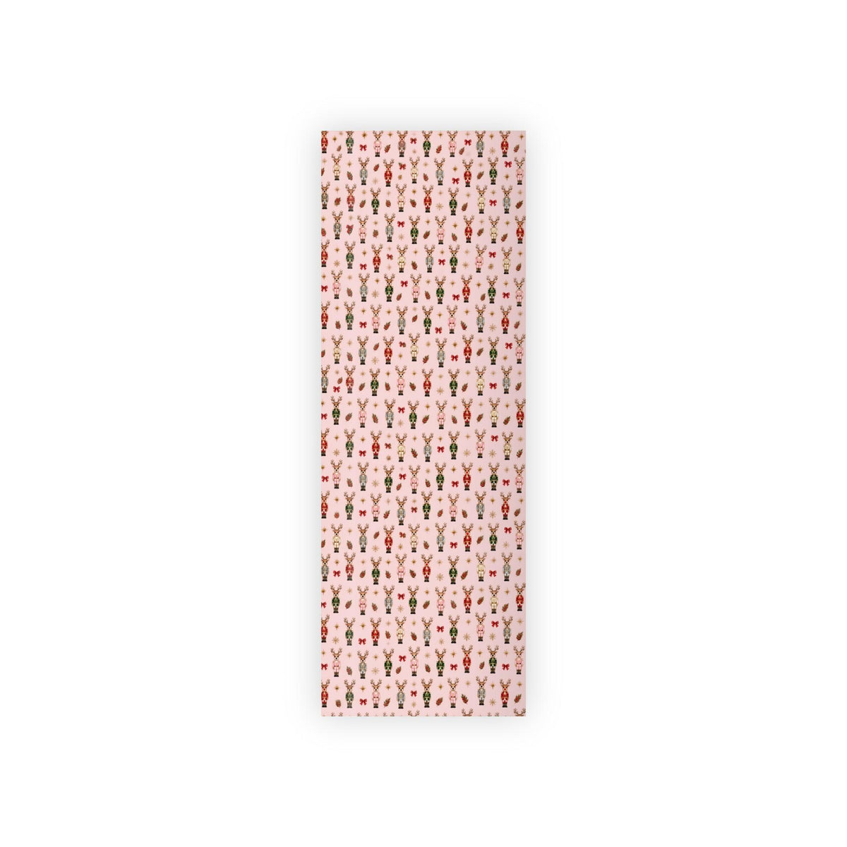 Wrapping Paper Roll Nutcracker Reindeer— Customizable 'Print It Your Way' Gift Wrap