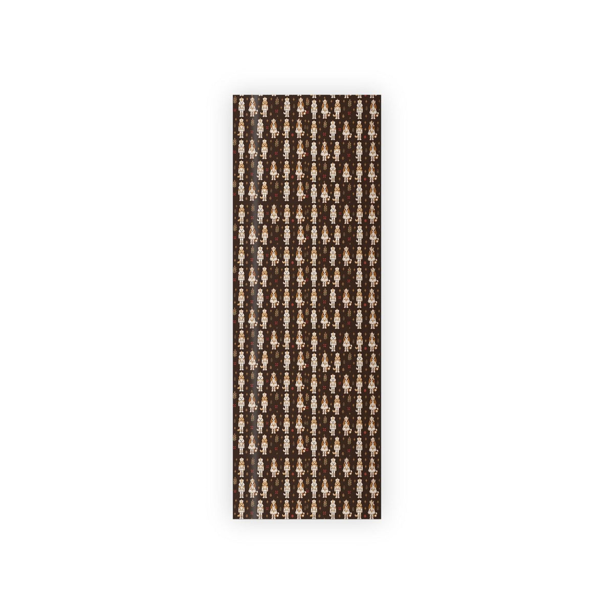 Wrapping Paper Roll Nutcracker Dogs— Customizable 'Print It Your Way' Gift Wrap