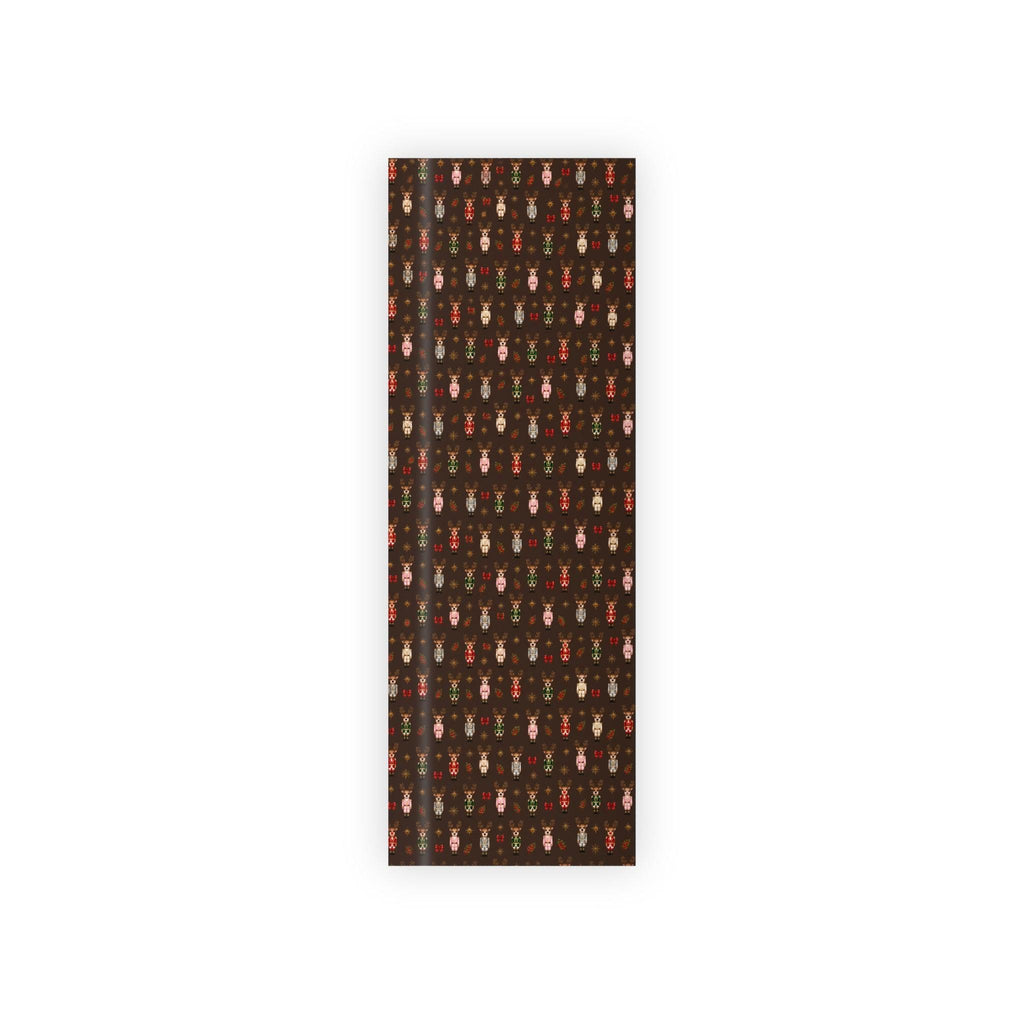 Wrapping Paper Roll Nutcracker Reindeer— Customizable 'Print It Your Way' Gift Wrap