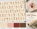Wrapping Paper Roll Nutcracker Dogs— Customizable 'Print It Your Way' Gift Wrap