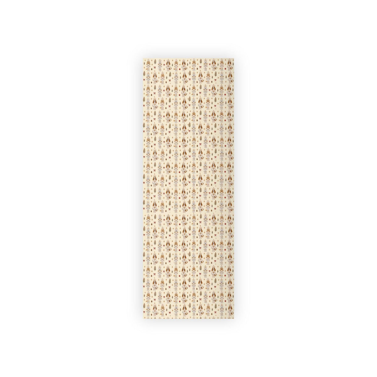 Wrapping Paper Roll Nutcracker Dogs— Customizable 'Print It Your Way' Gift Wrap