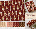 Wrapping Paper Roll Nutcracker Dogs— Customizable 'Print It Your Way' Gift Wrap